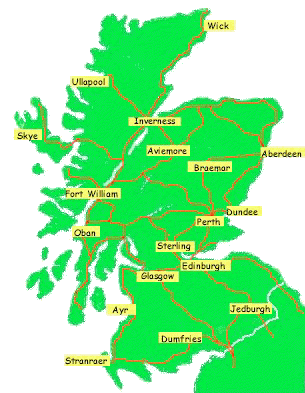 map towns scotland